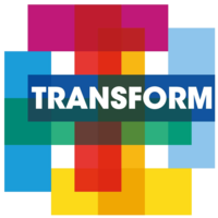 Transform logo footer